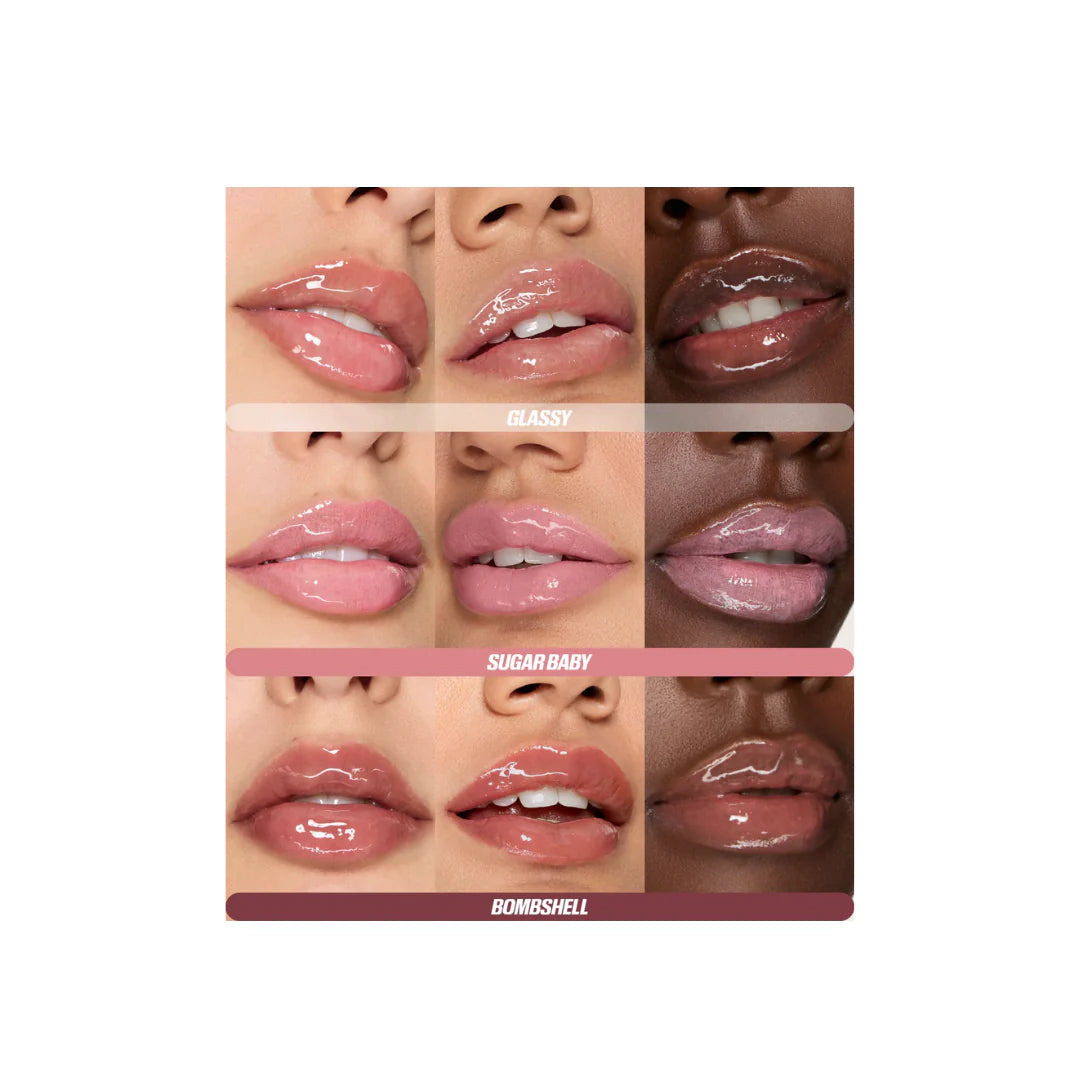 Huda Beauty Glossiest Gloss Trio Mini Lip Kit