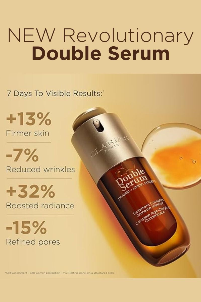 Clarins Anti-Aging and Anti-Wrinkle Double Serum