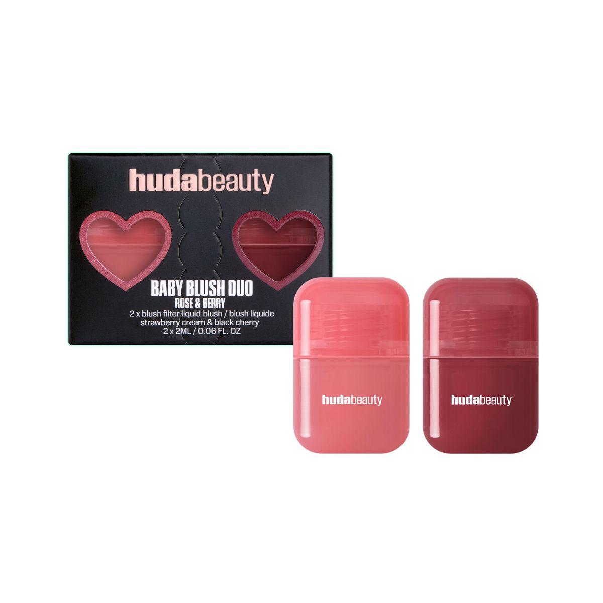 Baby Blush Duo Rose And Berry | HUDA BEAUTY