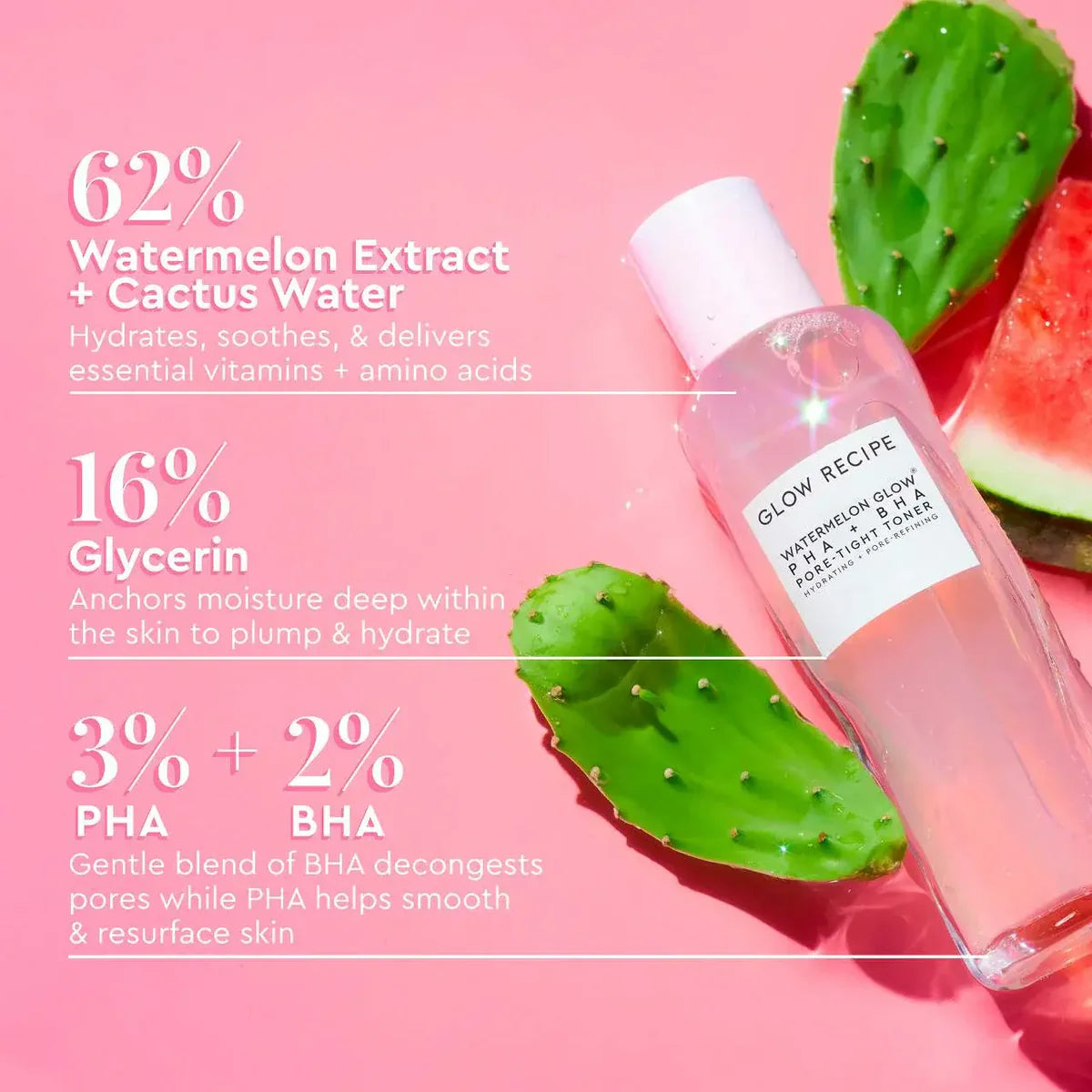 Glow Recipe Watermelon Glow PHA+ BHA Pore-Tight Toner