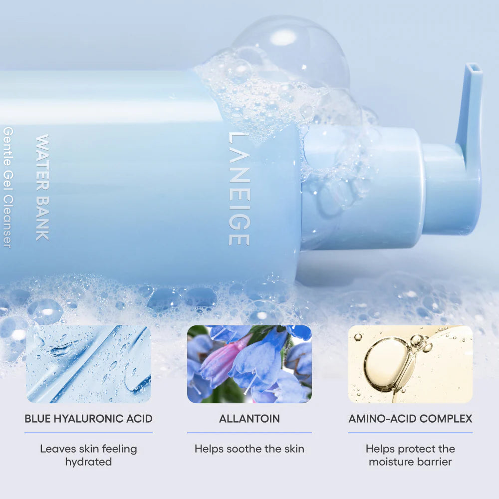 LANEIGE Water Bank Gentle Gel Cleanser mini