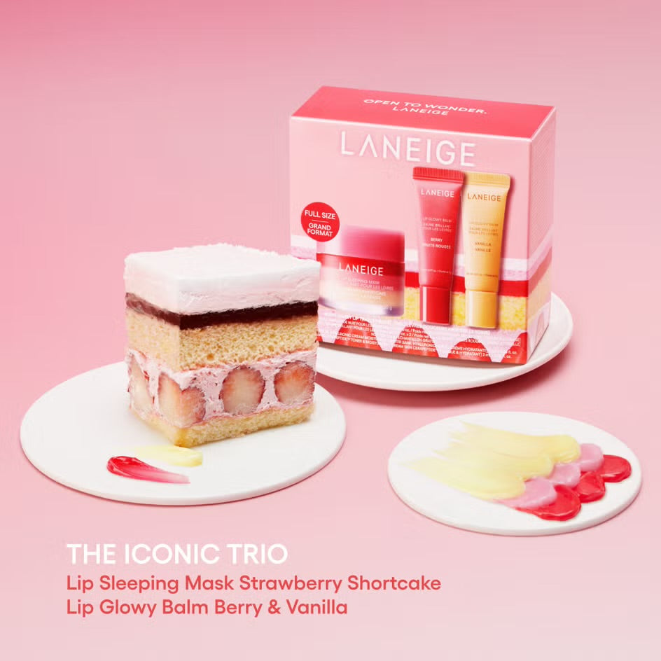 Laneige Berry Sweet Lip Trio Set