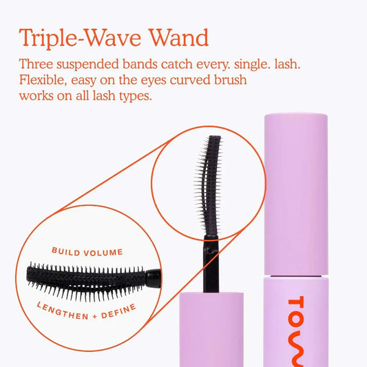 Tower 28
Beauty MakeWaves Lengthening & Volumizing Mascara 5ml