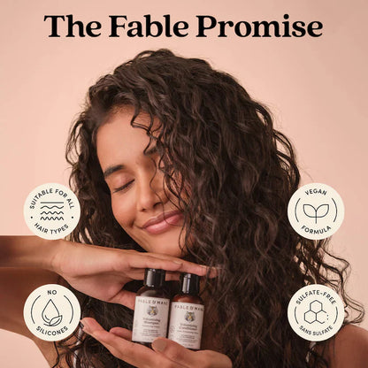 Fable & Mane Where Hair Roars – Strength & Volume Gift Set