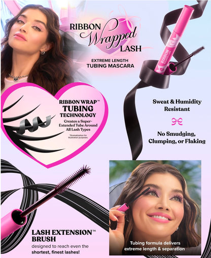 TOO FACED Ribbon Wrapped Lash Mascara, TRAVEL SIZE