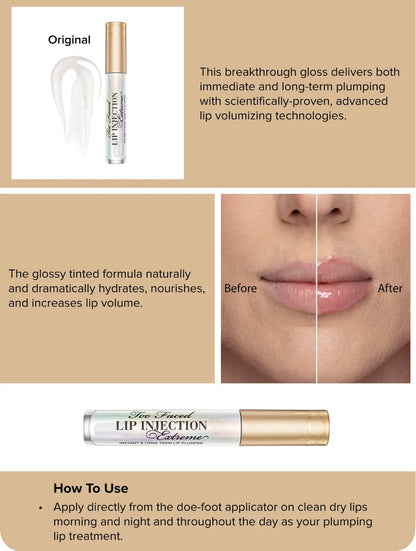 Lip Injection Extreme Lip Plumper Clear