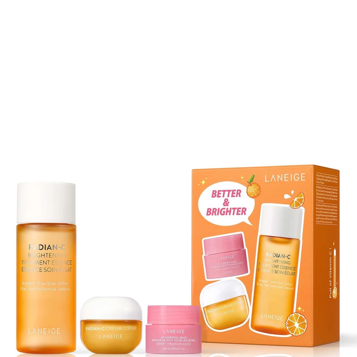 Laneige better and brighter kit | look fantastic