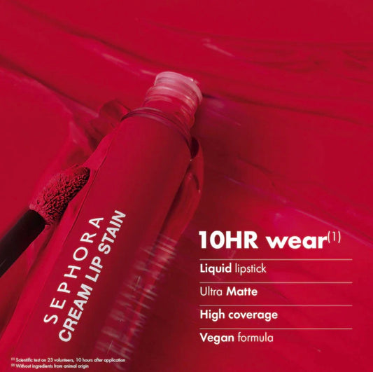Sephora Cream Lip Stain Liquid Lipstick Set