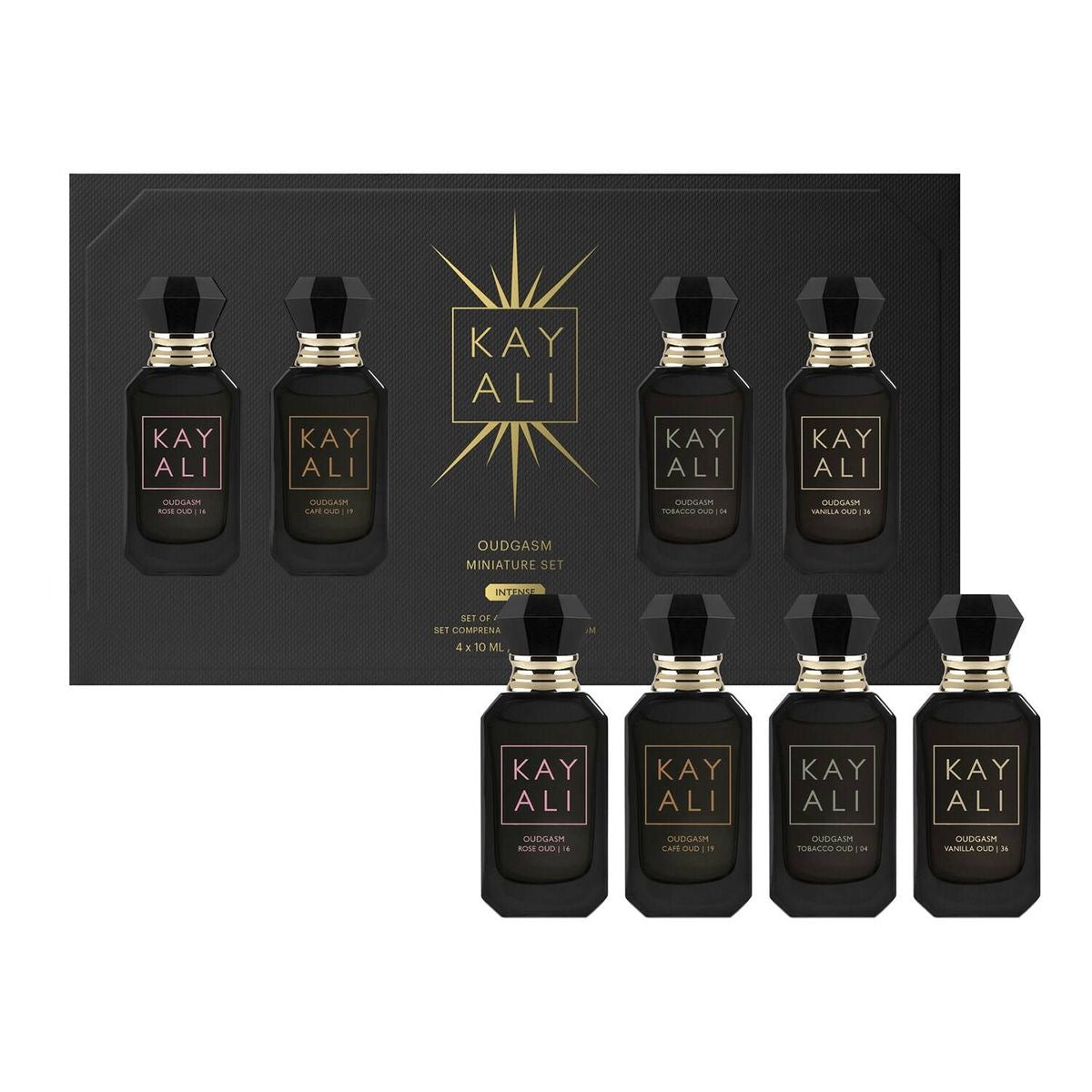 KAYALI Oudgasm Miniature Set - 4 X 10 ml Eau de Parfum