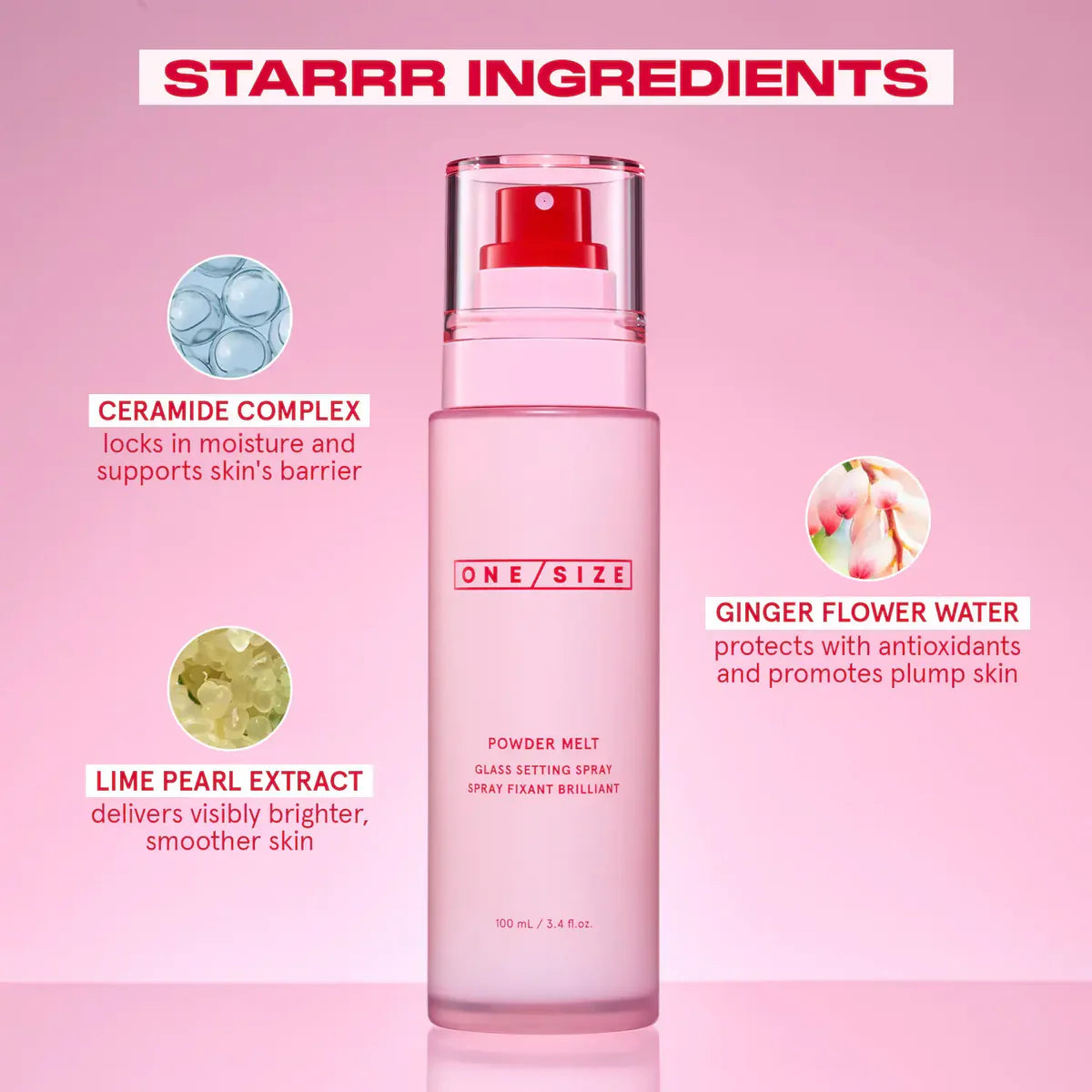 One size by Patrick Star Powder Melt Glass Setting Spray 100ml