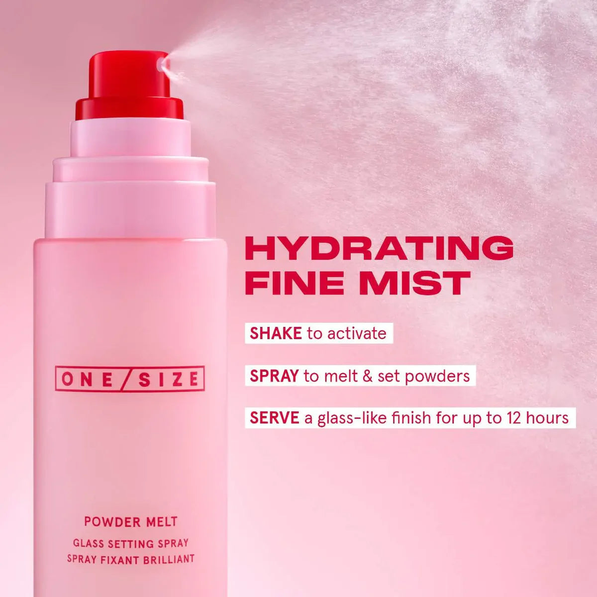 One size by Patrick Star Powder Melt Glass Setting Spray 100ml