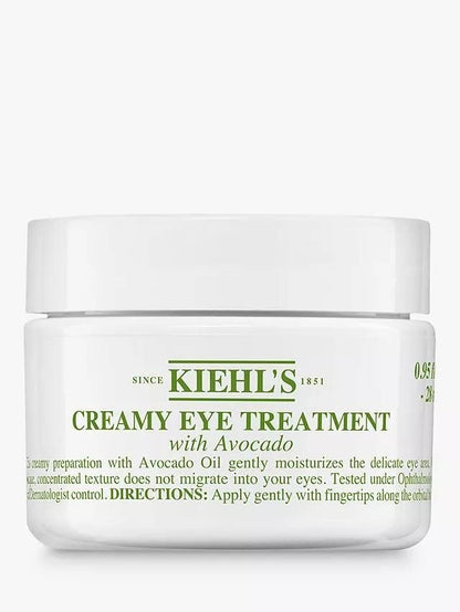 KIEHL's creamy eye treatment with avocado