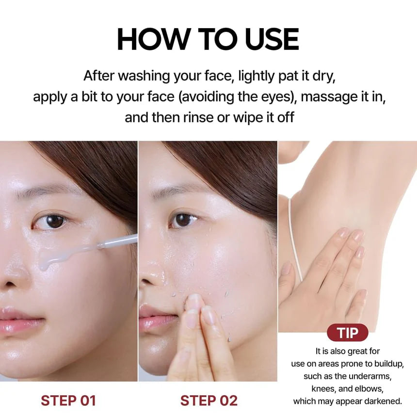 Dr. Melaxin Peel Shot Exfoliating White Rice Ampoule