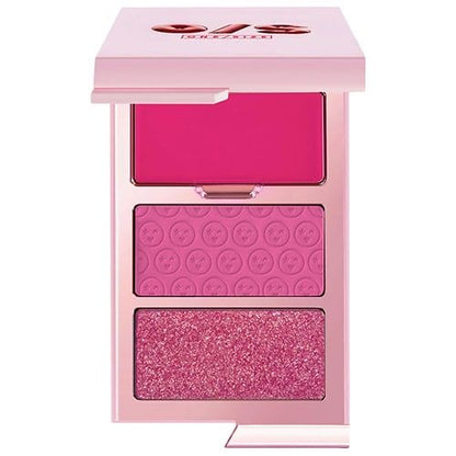 ONE/SIZE Cheek Clapper 3D Blush Trio Palette Shade- Gworly Pop