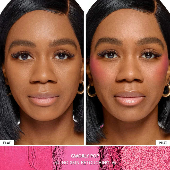ONE/SIZE Cheek Clapper 3D Blush Trio Palette Shade- Gworly Pop