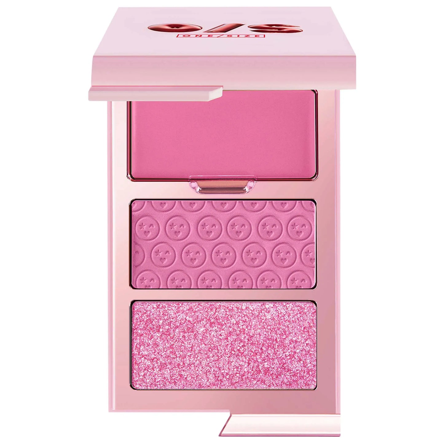 ONE/SIZE Cheek Clapper 3D Blush Trio Palette Shade- Attention Seeker