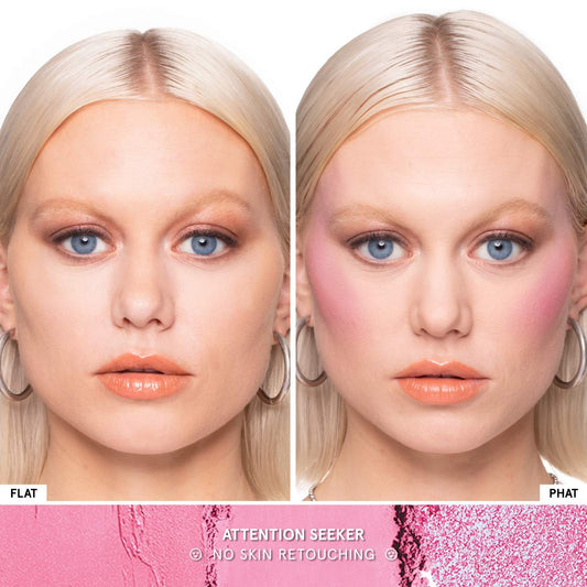 ONE/SIZE Cheek Clapper 3D Blush Trio Palette Shade- Attention Seeker