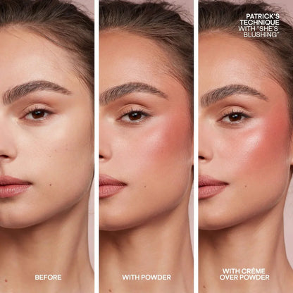 PATRICK TA Mini Must-Have Major Headlines Double-Take Crème & Powder Blush Duo Set