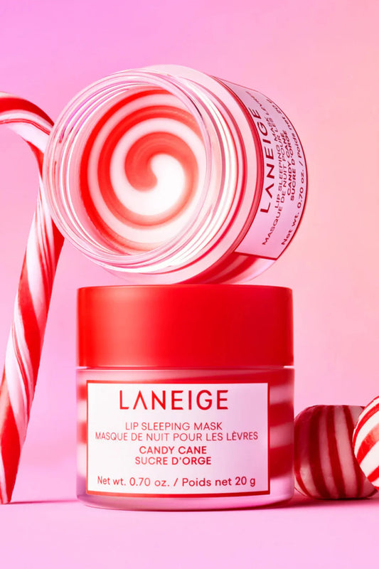 LANEIGE Candy Cane Swirl Lip Sleeping Mask