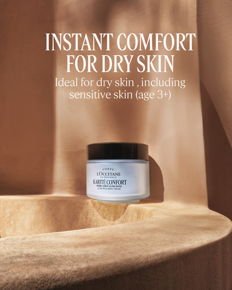 L'Occitane 
Soothing Karité Confort Shea Butter Ultra Rich Body Cream